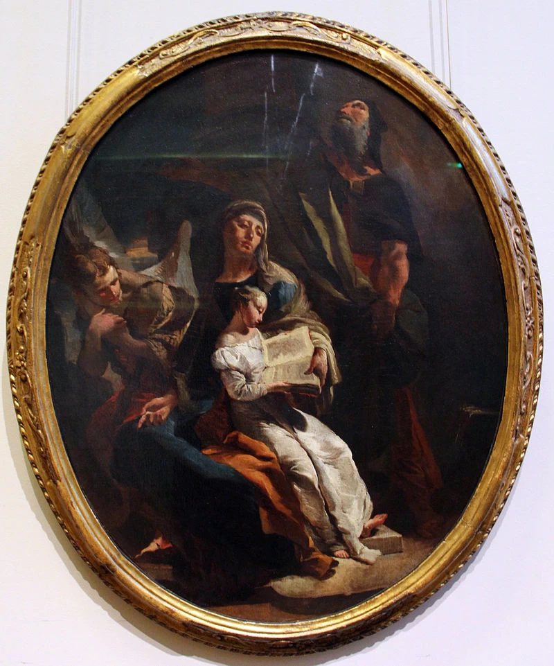 Educazione della Vergine, 1730 - Louvre